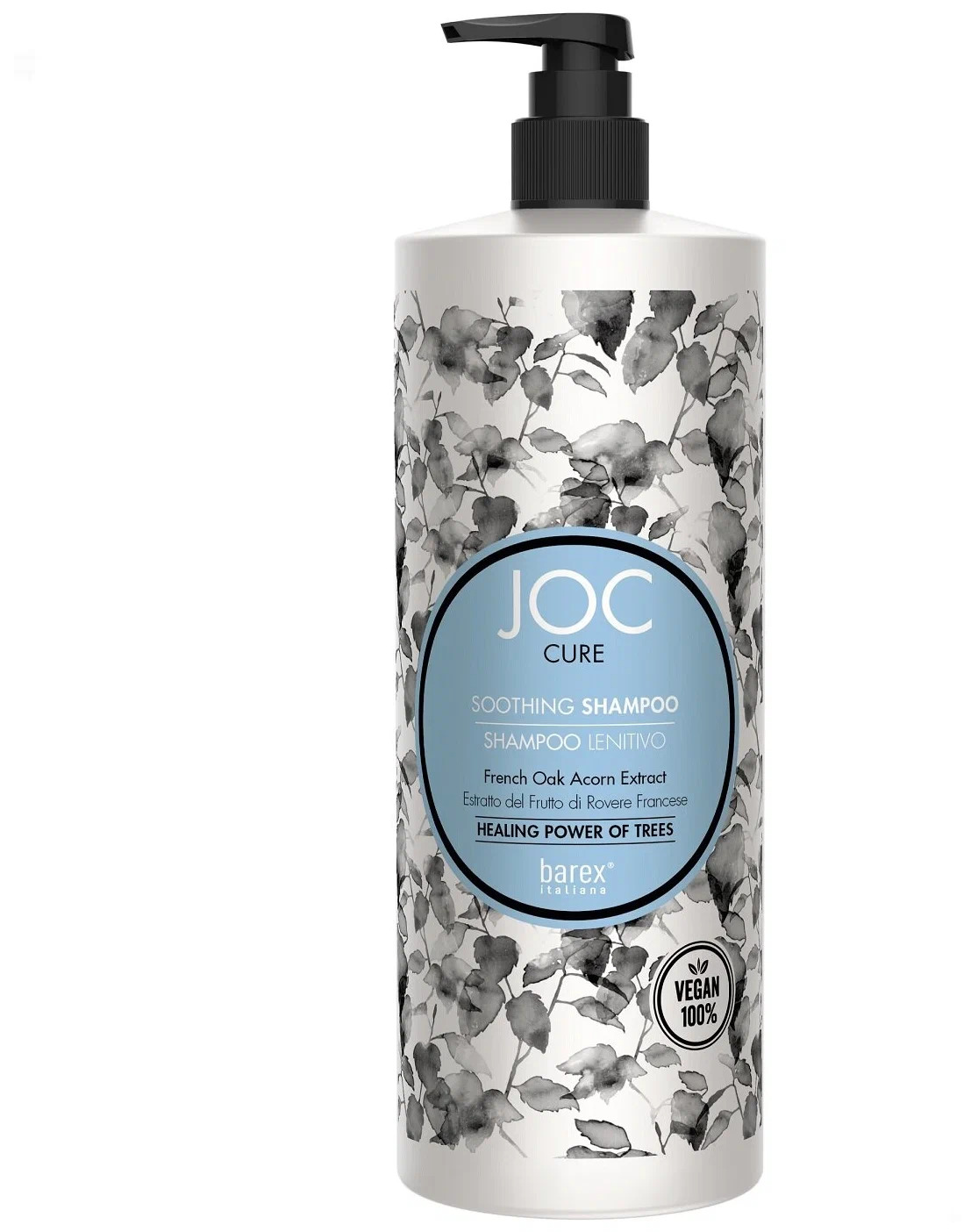 JOC CURE ШАМПУНЬ УСПОКАИВАЮЩИЙ с экстрактом желудя черешчатого дуба1000 мл