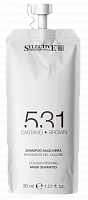 КОРИЧНЕВЫЙ Шампунь-маска для возобновления цвета волос "531"  30 мл