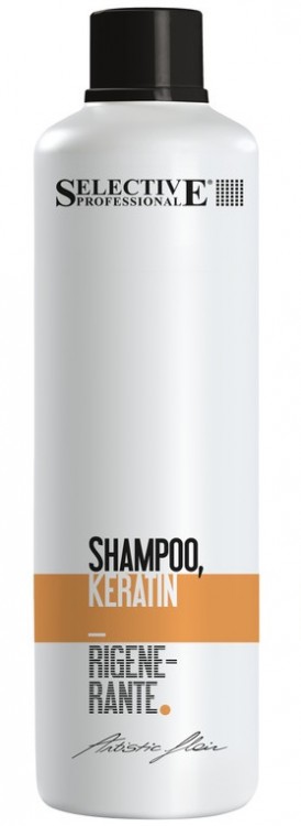 Шампунь кератиновый, 1000мл Selective