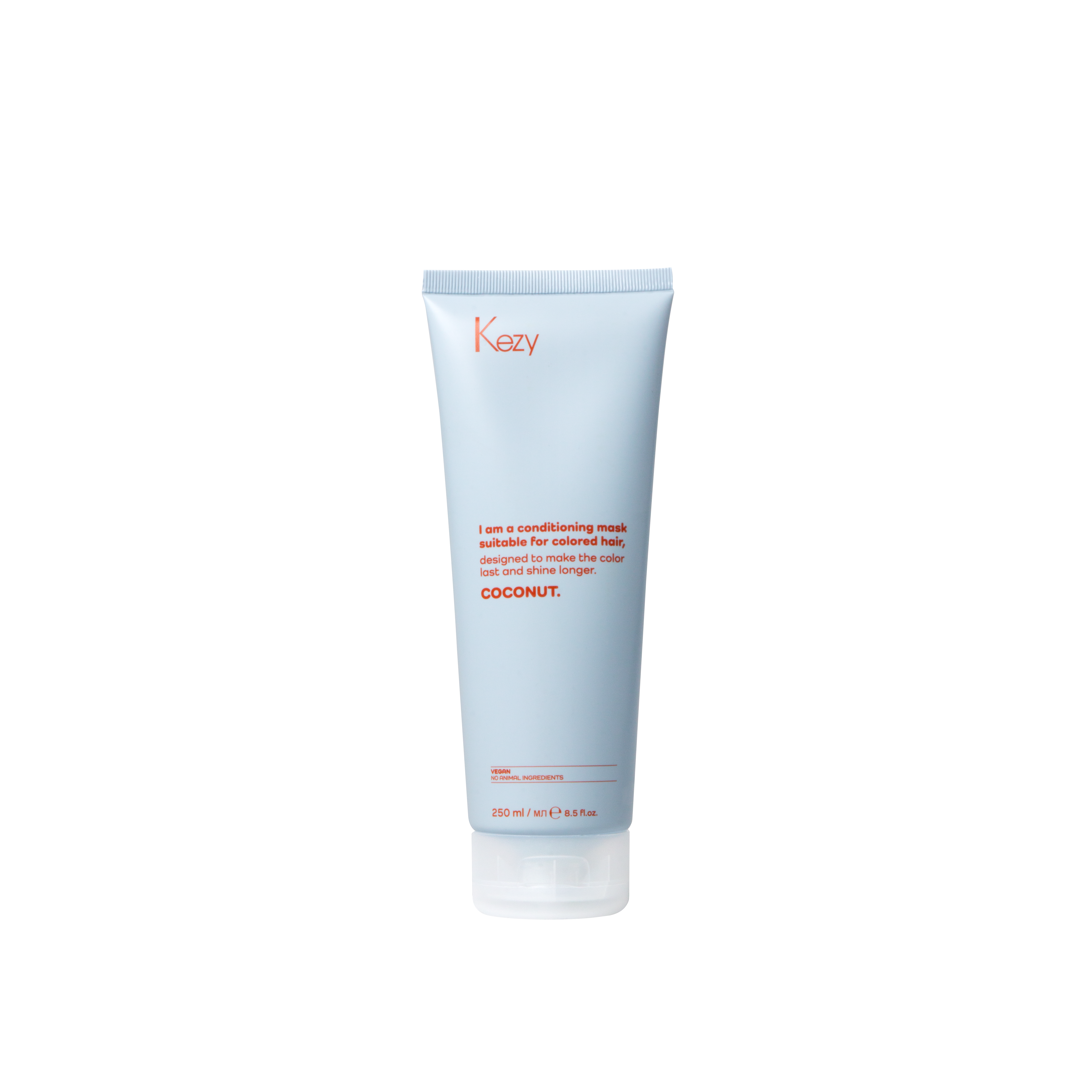 Kezy I am COCONUT Кондиционирующая маска с экстрактом кокоса для окрашенных волос, 250 мл.