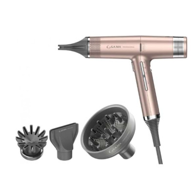 Фен GA.MA IQ3 Perfetto, розовый, 1600 Вт