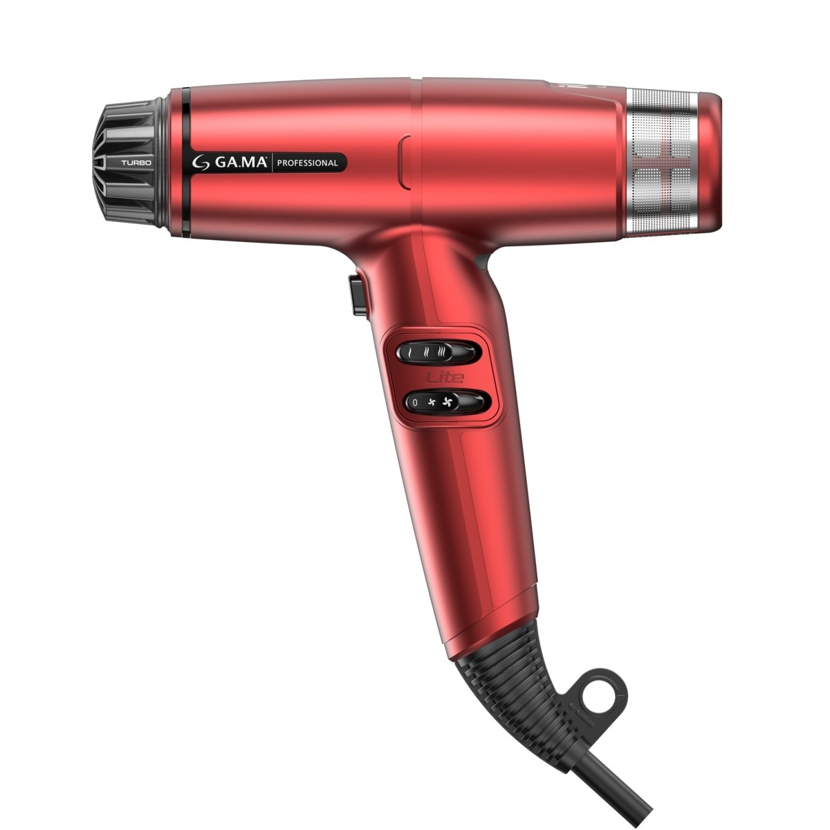 Фен для волос GA.MA IQ LITEMAX (красный)