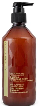 CON "HAIR SUPERFOOD" Шампунь д/форм. контура завитков с маслом облепихи и фисташковым маслом, 500мл