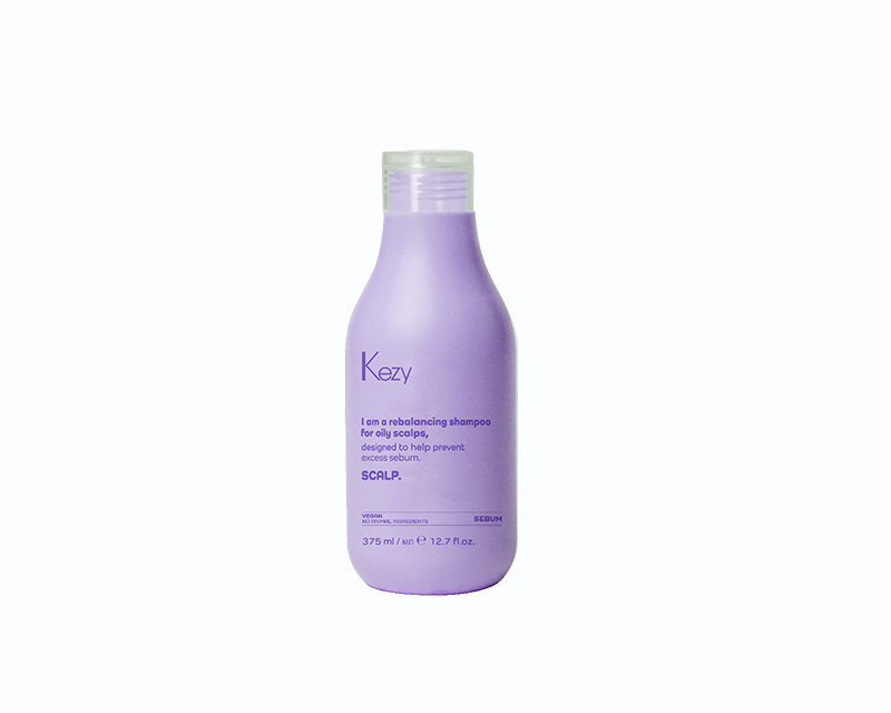Kezy I am SCALP Себорегулирующий шампунь для жирной кожи головы, 375мл