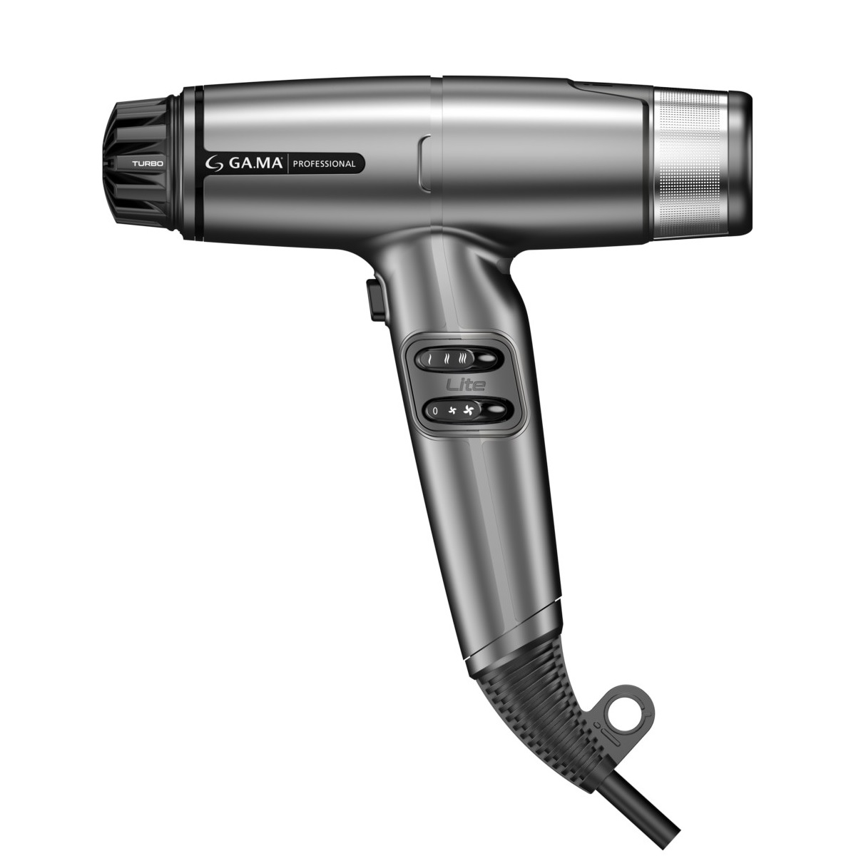 Фен для волос GA.MA IQ LITEMAX (серебристый)