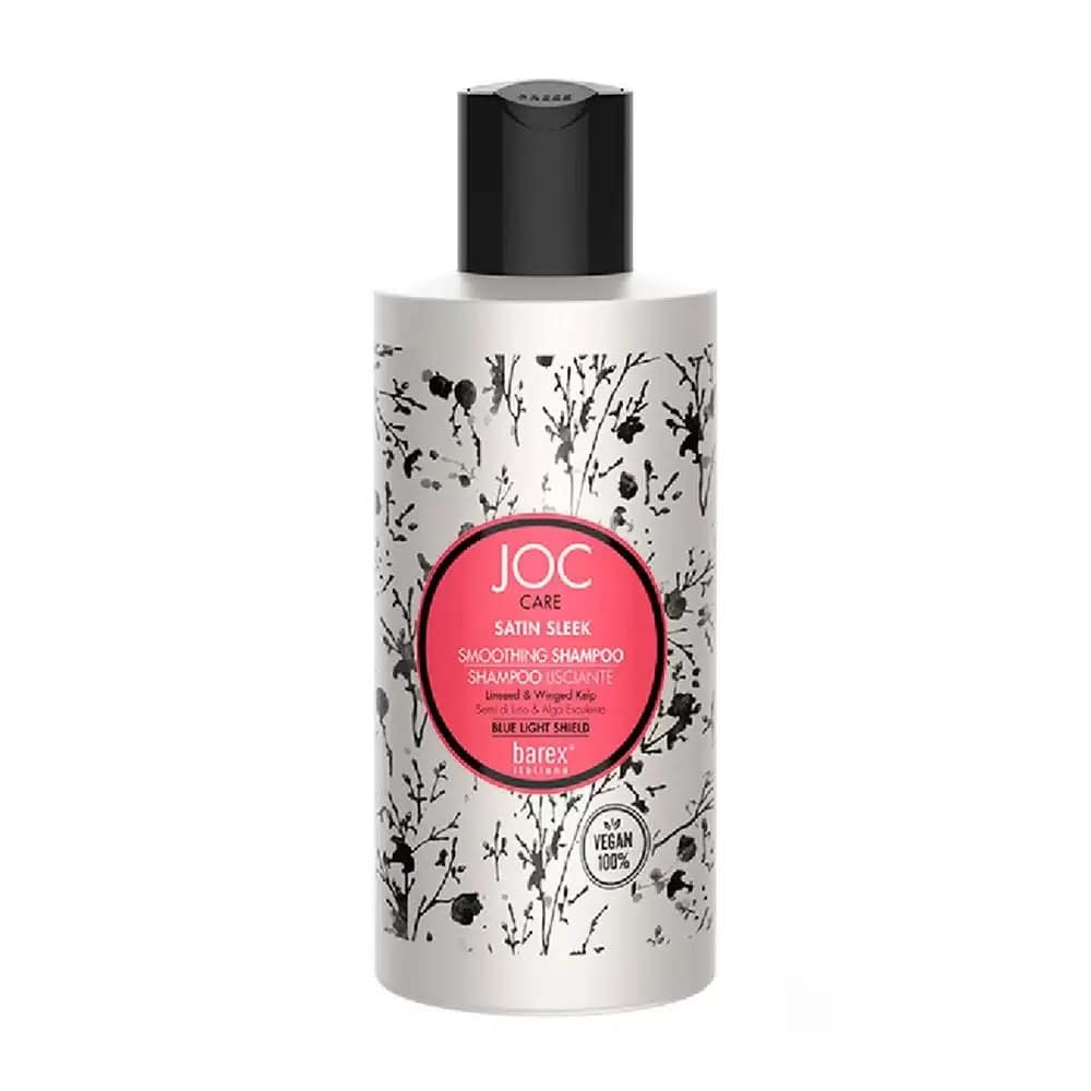 Разглаживающий шампунь с льняным семенем и крылатой водорослью “SATIN SLEEK” JOC CARE, 250 мл.