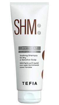 Tefia Шампунь для сухой или чувствительной кожи головы MYTREAT,250 мл
