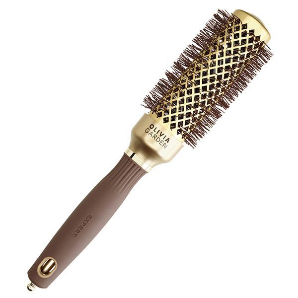 Термобрашинг EXPERT BLOWOUT SHINE Wavy Bristles Gold&Brown 35 мм