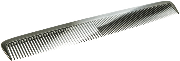 Расческа мужс. серо-черная 17,5 см
