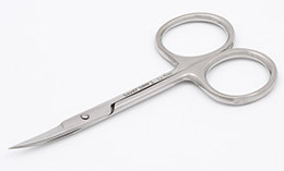 Ножницы для кутикулы, тонкие укороченные лезвия