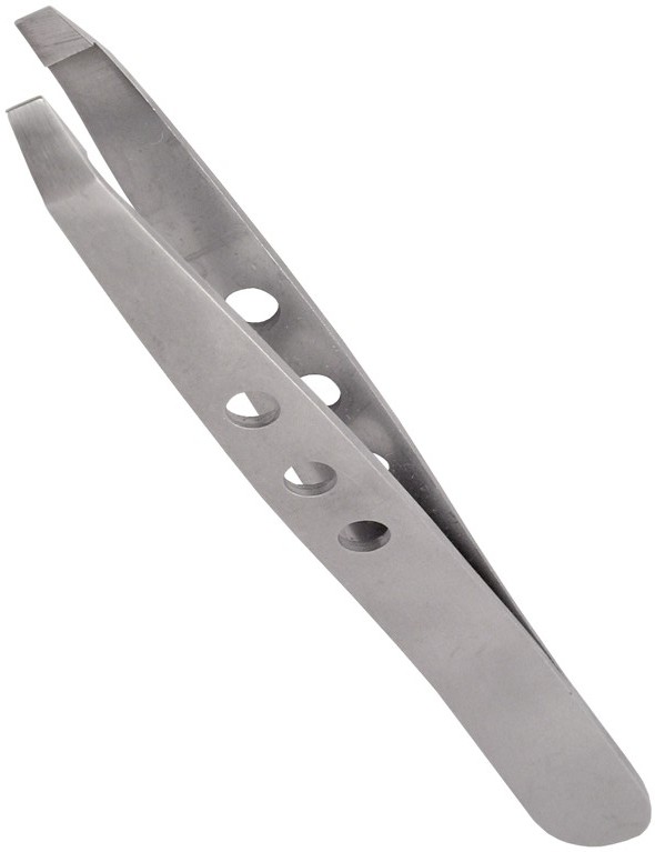 Пинцет косой с отверстиями АТ-965