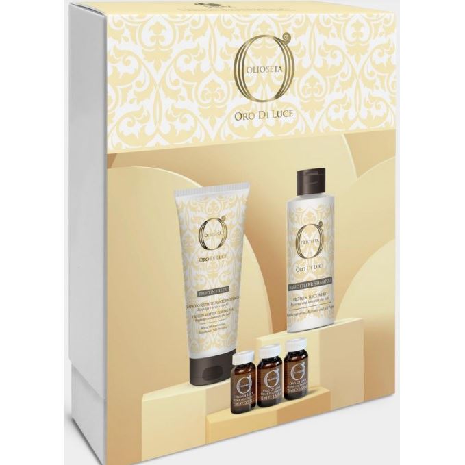 OLS ODL Набор:FILLER EXPERIENCE (Прот. филлер,250мл+Шам. Magic Filler,250мл+Восст.флюид-фил., 3х15мл