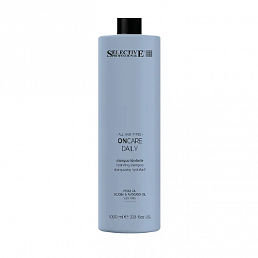 ONC Увлажняющий шампунь для сухих волос, 1000 мл. - линия ONCARE DAILY