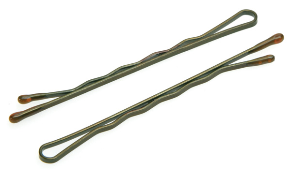 Зажим-невидимка зол. 30 шт.