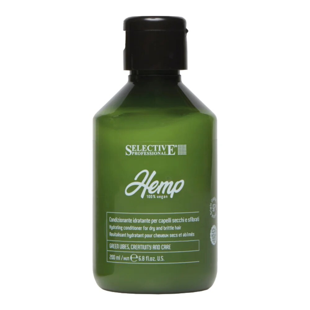 HEMP Увлажняющий кондиционер для сухих и ломких волос, 200 мл.