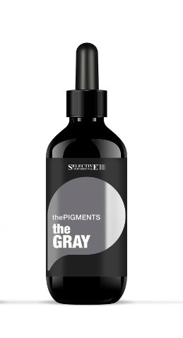 GREY Ультраконцентрированный чистый пигмент thePIGMENT Selective 80 мл Серый