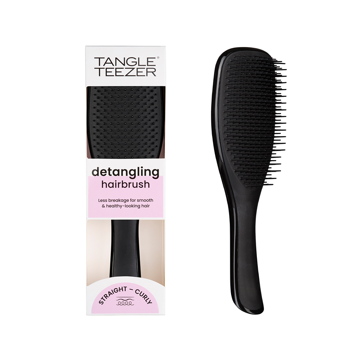 Расческа Tangle Teezer The Wet Detangler Midnight Black