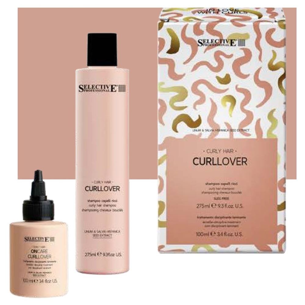 CURLLOVER Набор "XMAS CURLLOVER BOX": Шамп. "CURLLOVER",275 мл+Супердисциплинирующий флюид,100 мл