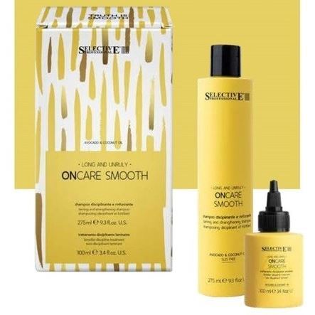 ONC SMOOTH Набор "XMAS SMOOTH BOX": Шамп. "ONCARE SMOOTH",275мл+Супердисциплинирующий флюид,100 мл